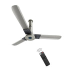 Atomberg Studio+ 48" 35W BLDC motor Energy Saving Anti-Dust Speed Indicator Light Ceiling Fan with Remote Control  (Sand Grey )  AT-124