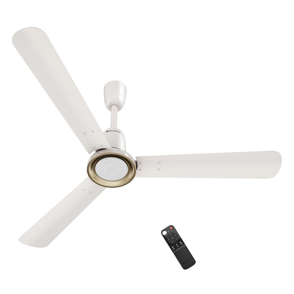 Atomberg Studio Nexus Smart 1400mm BLDC Ceiling Fan with IoT & Remote Control (Pearl White)| AT-149