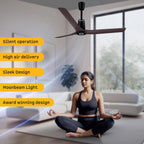 Atomberg Aris Contour Smart 48" BLDC Ceiling Fan (Umber Brown) | AT-145