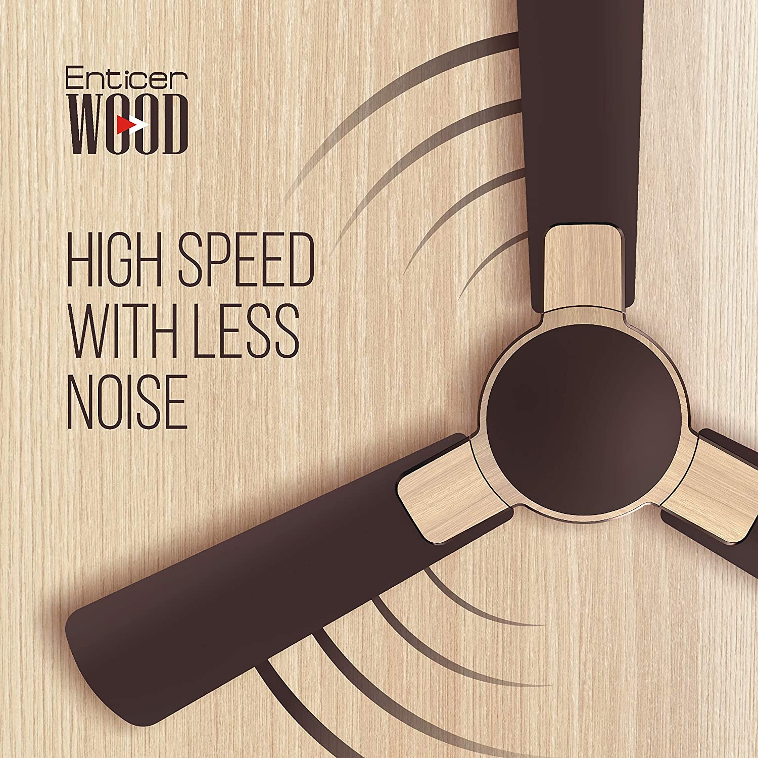 Havells ENTICER WOOD 56" Ceiling Fan ( Oakwood ) H-286