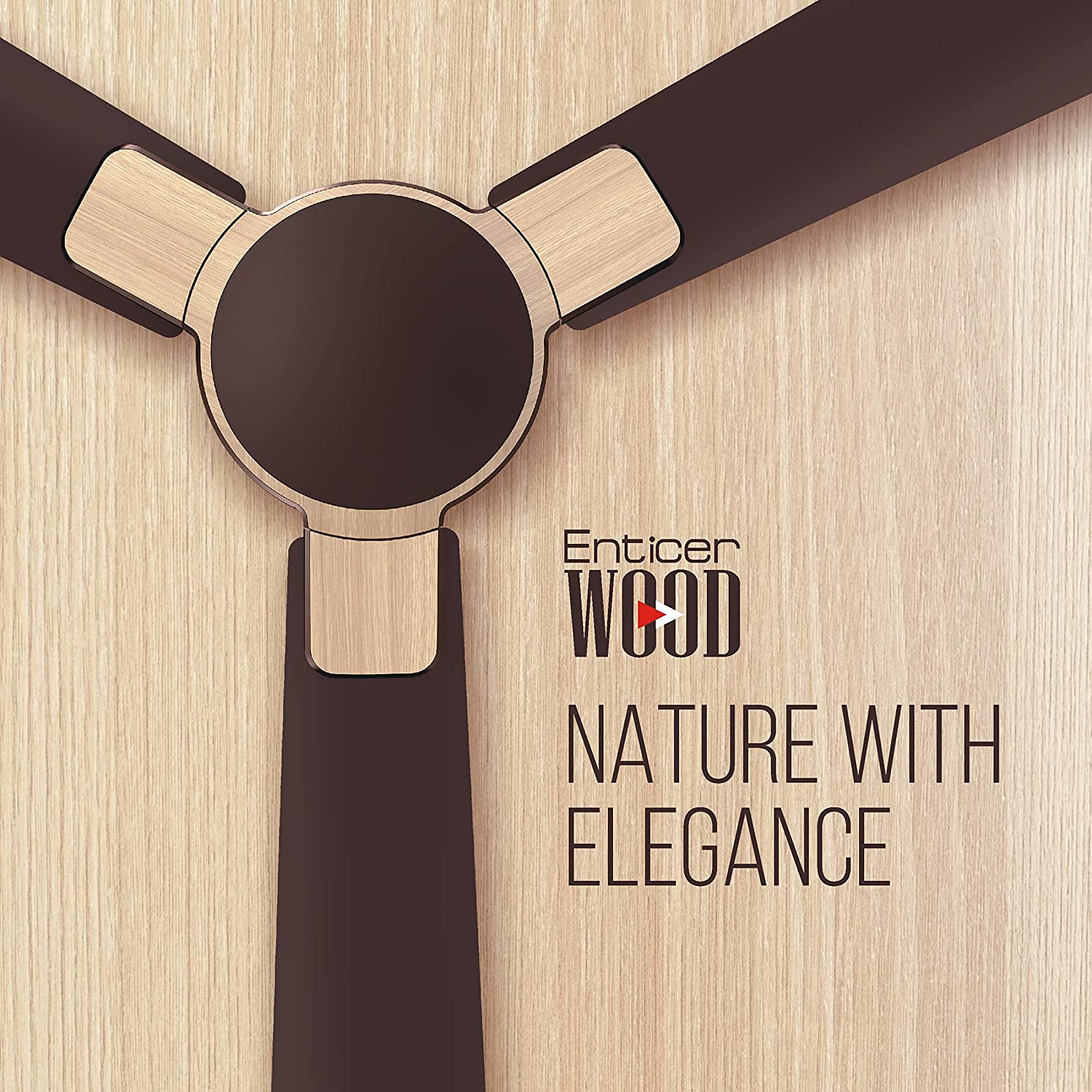 Havells ENTICER WOOD 56" Ceiling Fan ( Oakwood ) H-286
