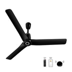Atomberg Aris Contour Smart 48" BLDC Ceiling Fan (Midnight Black) | AT-144