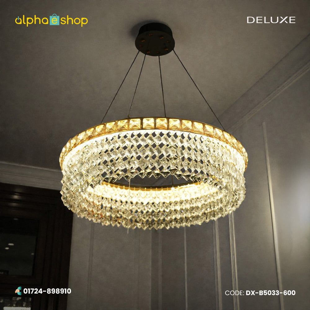 Deluxe Modern Single layer Chandelier Light (DX-B5033-600)