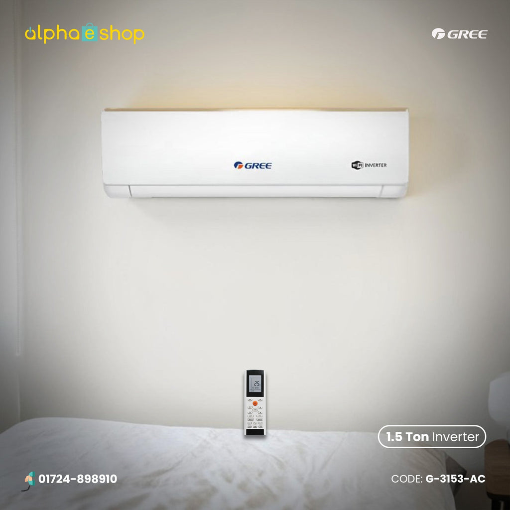 Gree GS-18XZNA3V Zeno 1.5 Ton Inverter Split Air Conditioner | G-3153-AC