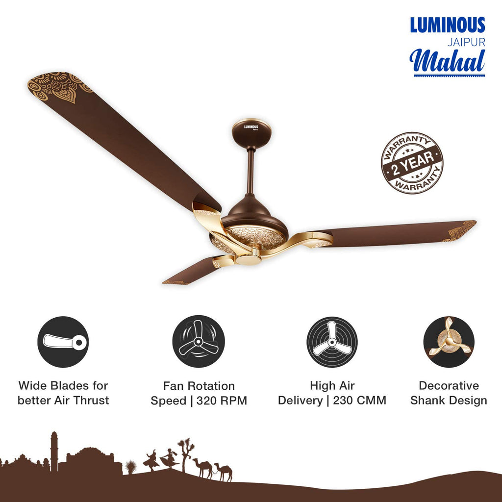 Luminous Jaipur Mahal 52'' (Tan Brown) L-200