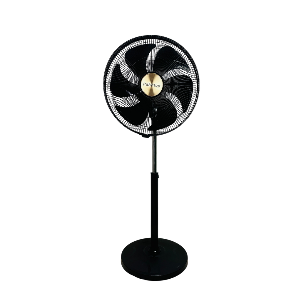 Pakhtun Tezra-450-PP-B 18-Inch-High Speed Remote Control Stand Fan (Black) | PK-131