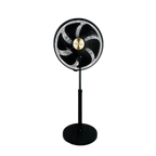Pakhtun Tezra-450-PP-B 18-Inch-High Speed Remote Control Stand Fan (Black) | PK-131