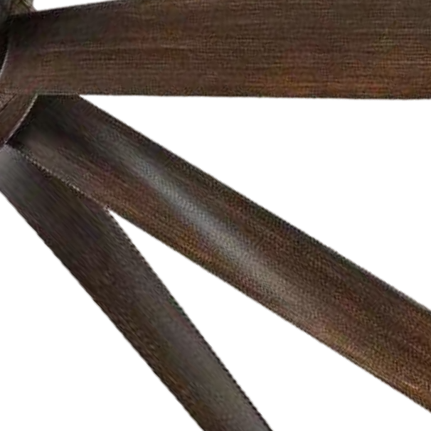 Qulik Helix UL 60"- Modern Decorative Silent ABS Blade Under light with Remote Ceiling Fan (DarK Wood) Q-6522-DW