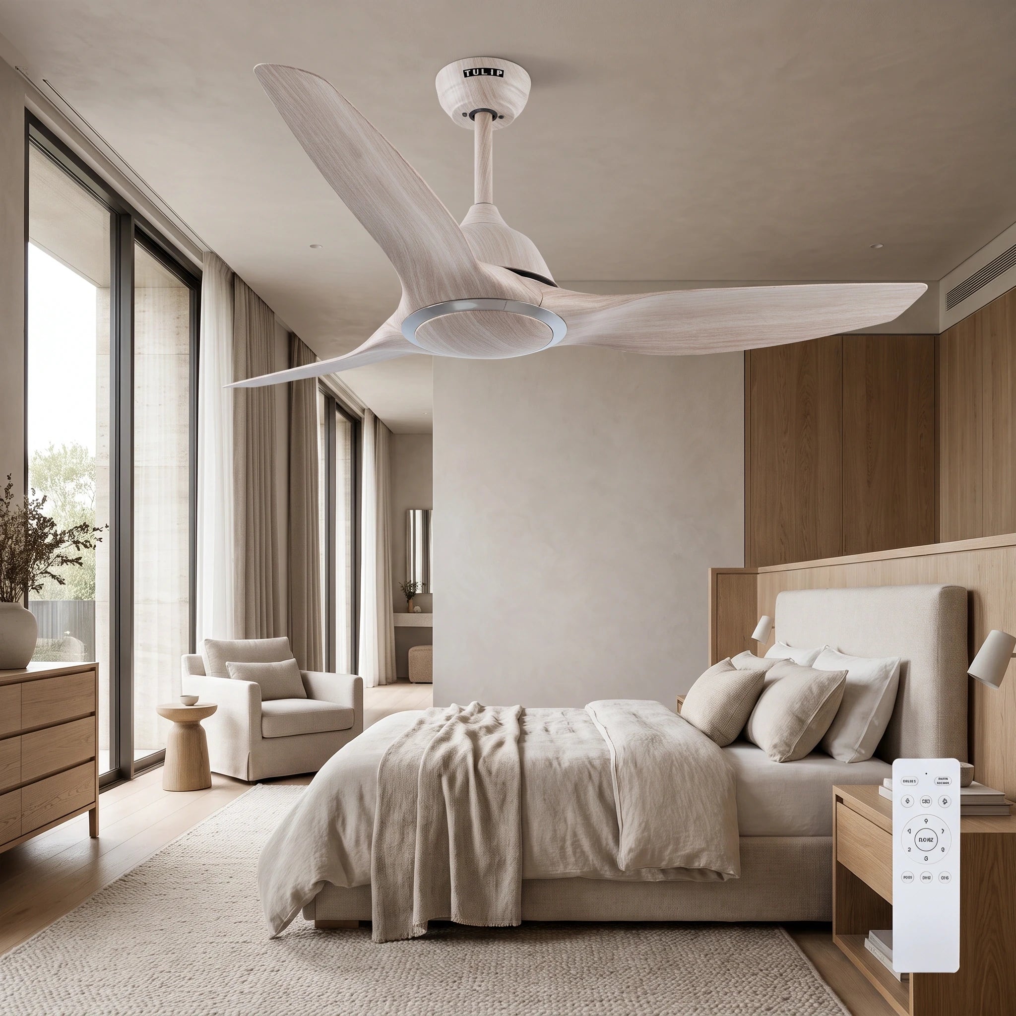 Aero Elite 52 inch 3 Blade BLDC Motor WiFi Support Remote Control Ceiling Fan in BD