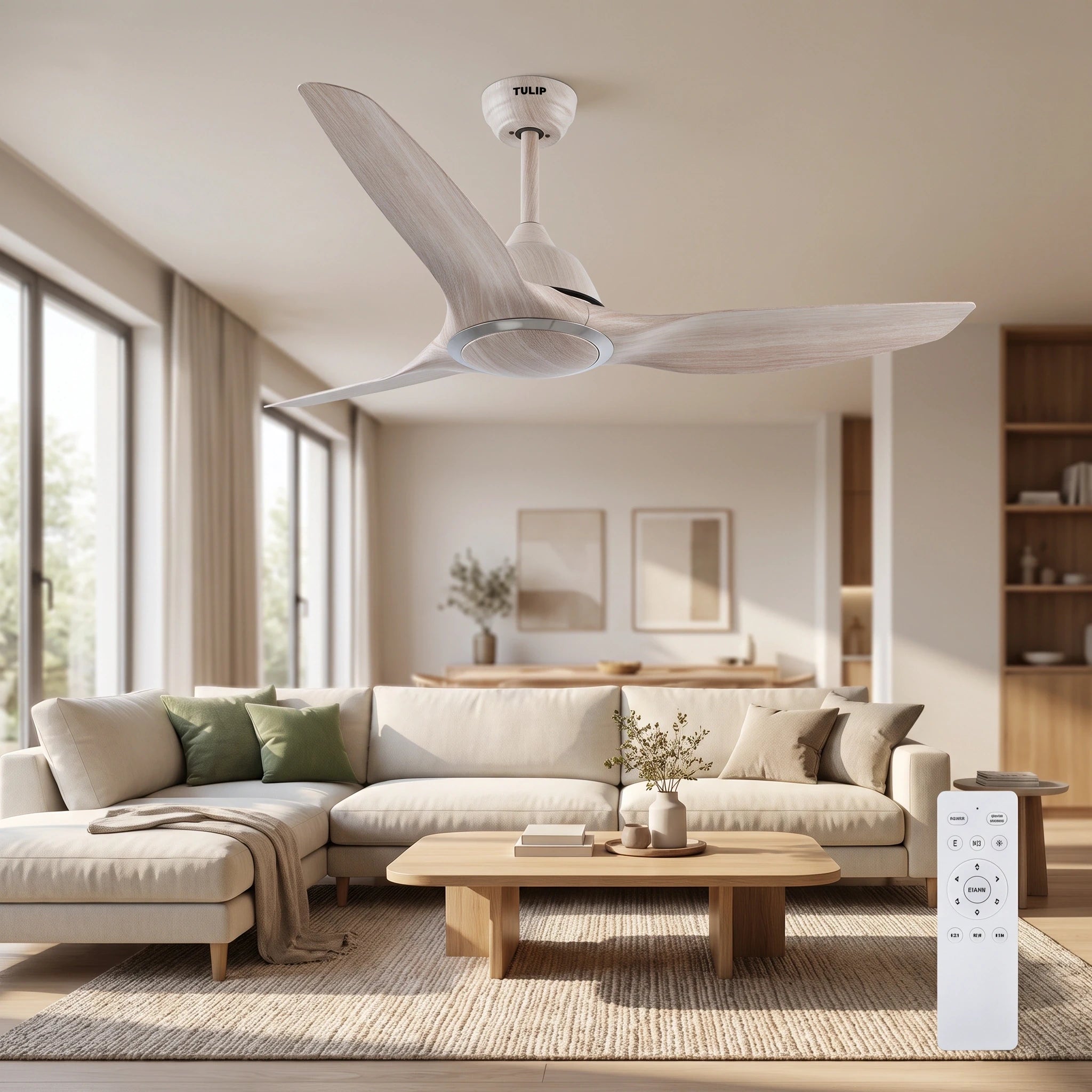 Aero Elite 52 inch 3 Blade BLDC Motor WiFi Support Remote Control Ceiling Fan in BD