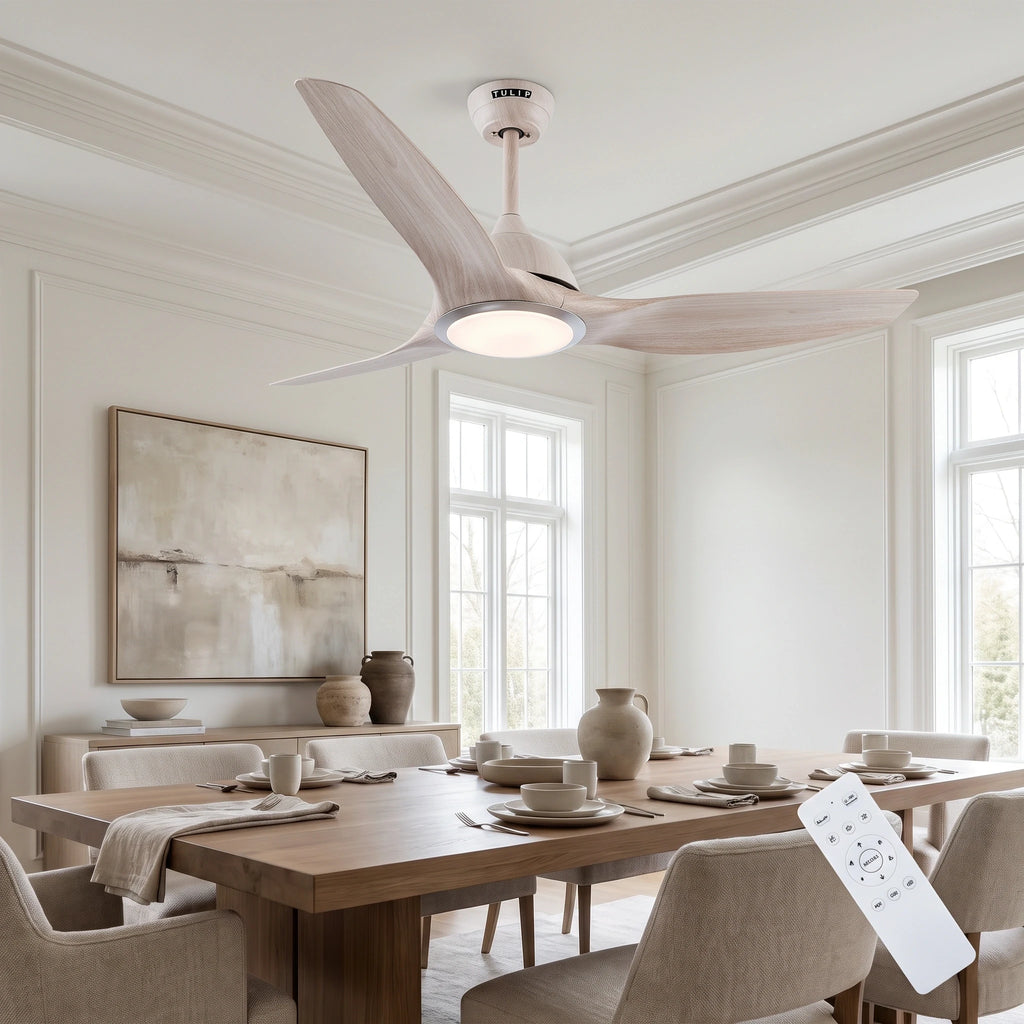Aero Elite UL 52" BLDC Motor 3 Blade WiFi Remote Control LED Ceiling Fan