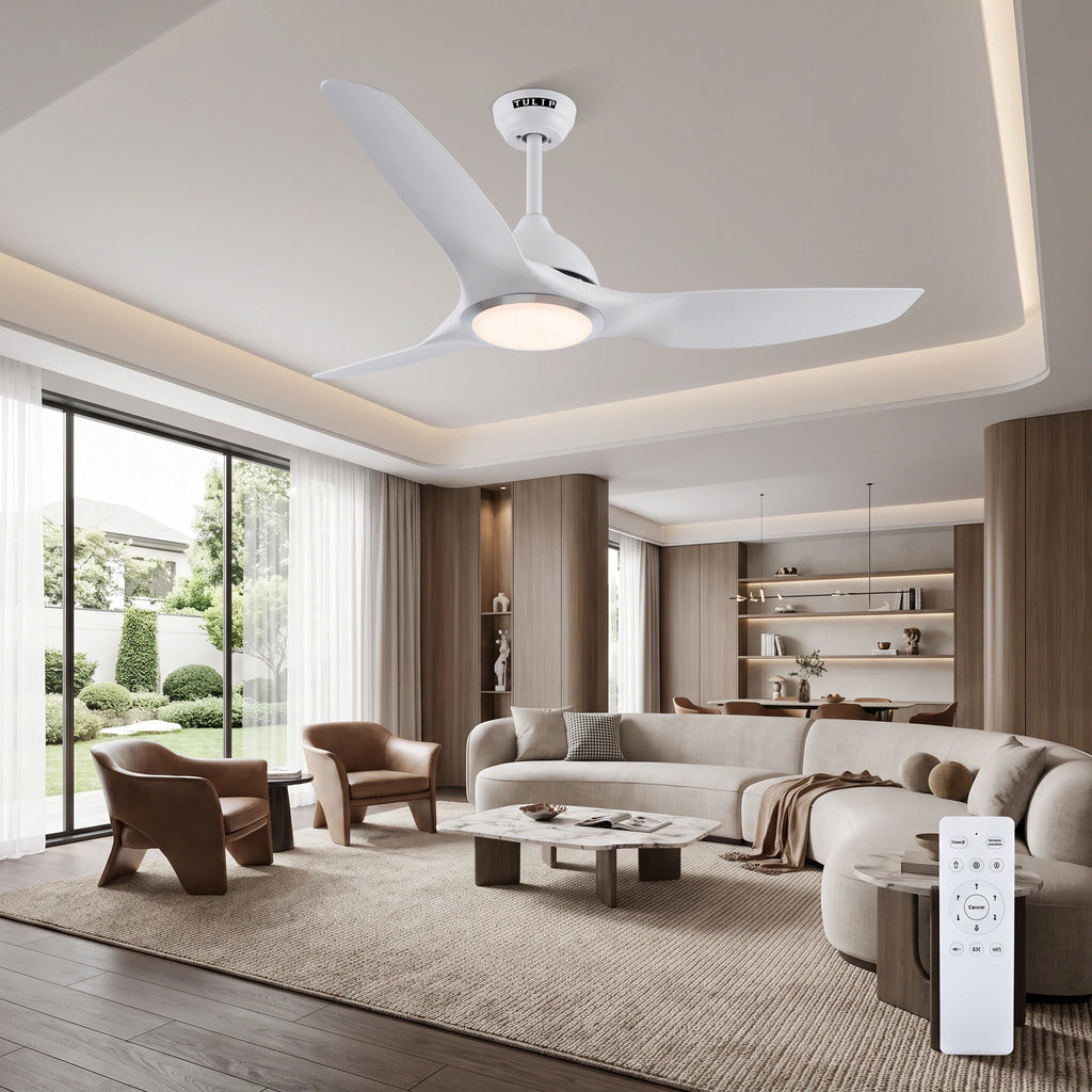 Aero Silk UL 52" BLDC Motor 3 Blade WiFi Remote Control LED Ceiling Fan