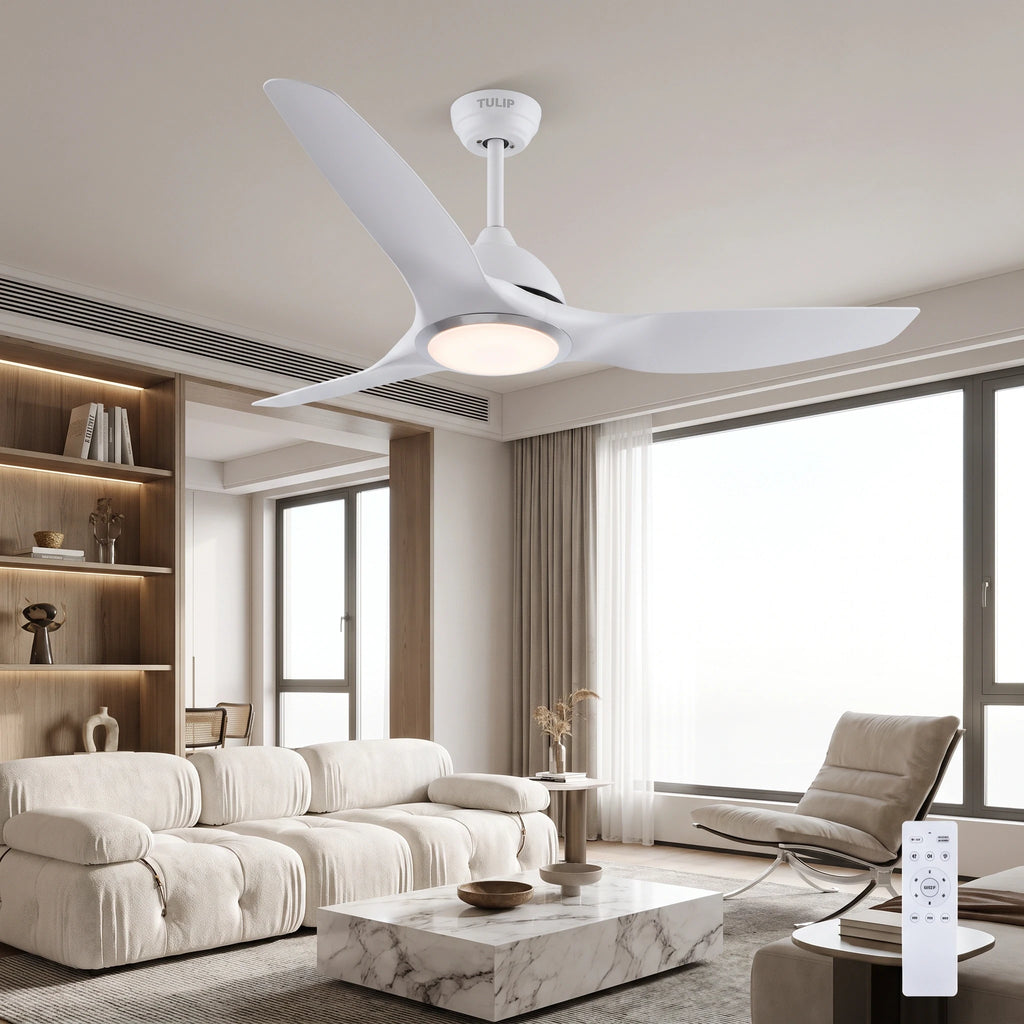Aero Silk UL 52" BLDC Motor 3 Blade WiFi Remote Control LED Ceiling Fan