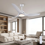 Aero Silk UL 52" BLDC Motor 3 Blade WiFi Remote Control LED Ceiling Fan