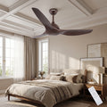 Aero Wood 52" BLDC Motor 3 Blade WiFi Remote Control Ceiling Fan