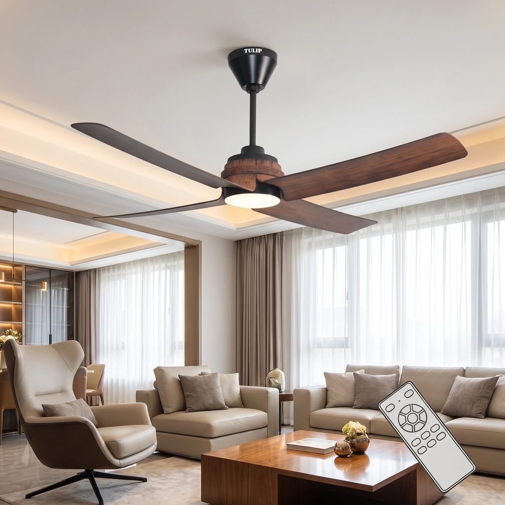 Royal Bloom 52" BLDC Motor LED Dual Colour Remote Control Ceiling Fan